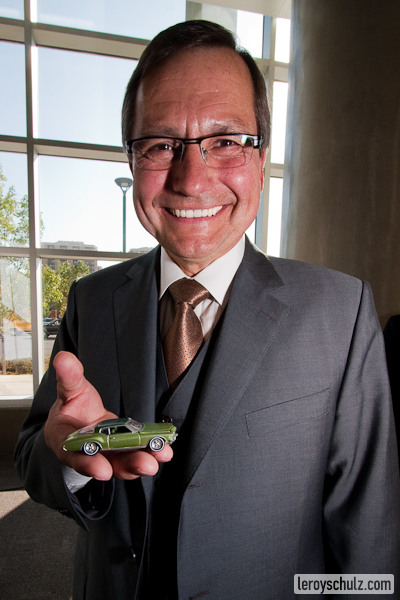 Facing the media scrum with Steady Eddie