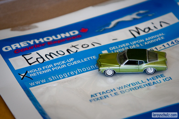 Greyhounding it to Edmonton