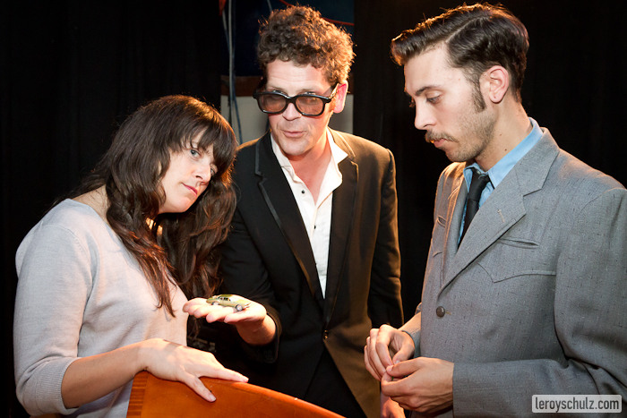 Pep-talking Before The Gig