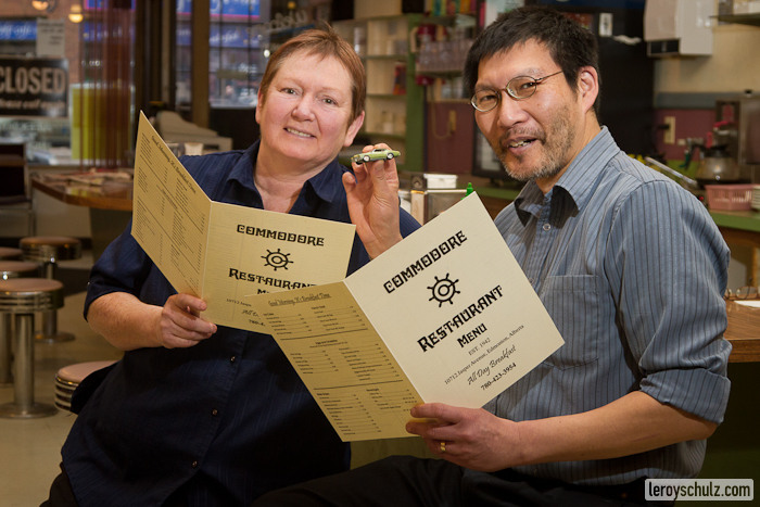 Breakfasting At The Commodore
