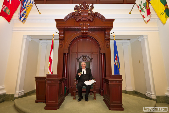 Tending To Business With Mr. Speaker