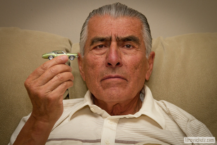 Feigning Sternness With Tio Juan