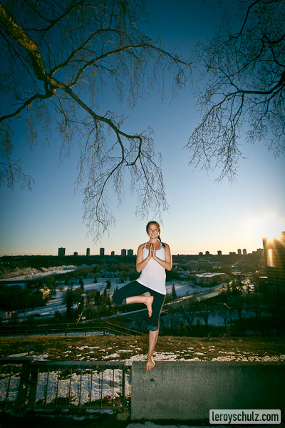 Tree-Posing With Kristine