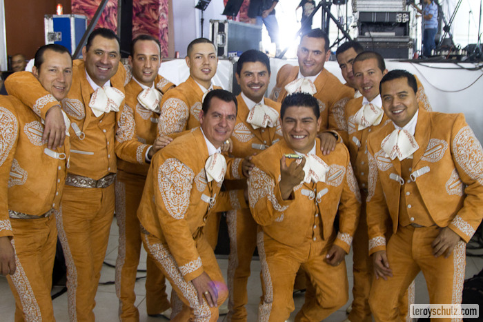 Backstage With Mariachi Zapotiltic