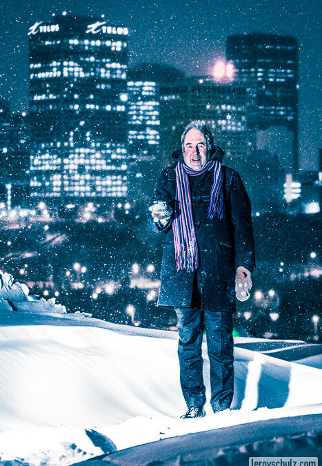 Braving The Snow Storm With Ben